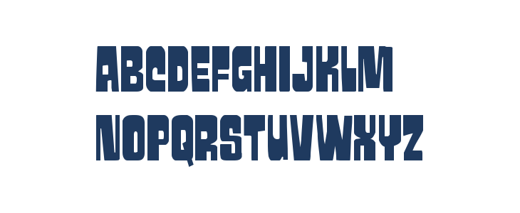 Movie Monster Condensed Lowercase