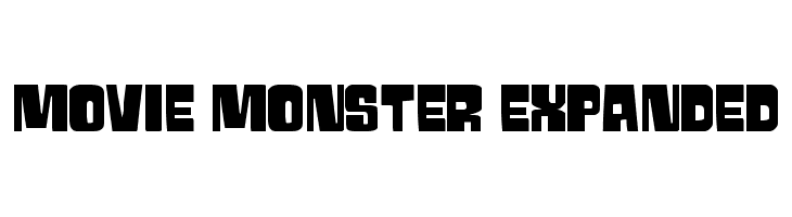 Movie Monster Expanded  لخطوط تنزيل