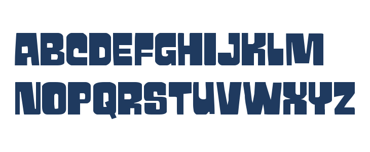 Movie Monster Expanded Lowercase