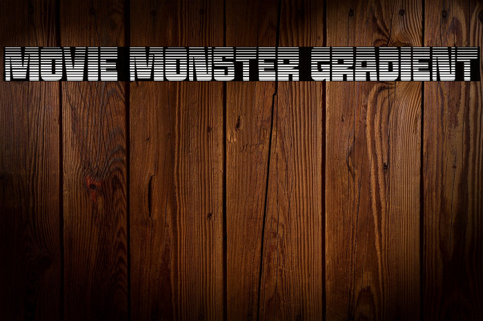 Movie Monster Gradient Example 2
