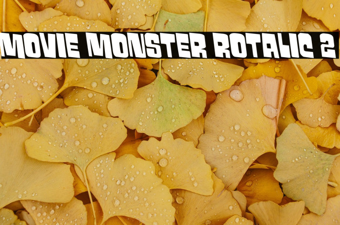 Movie Monster Rotalic 2 Example 2