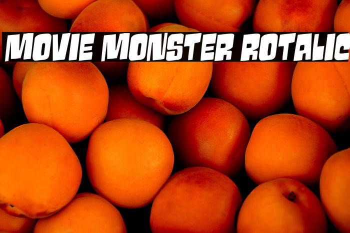 Movie Monster Rotalic Example 1