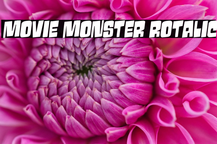 Movie Monster Rotalic Example 2