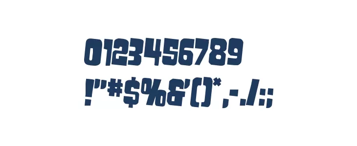 Movie Monster Rotated 2 Font | Details & Characters — FFon