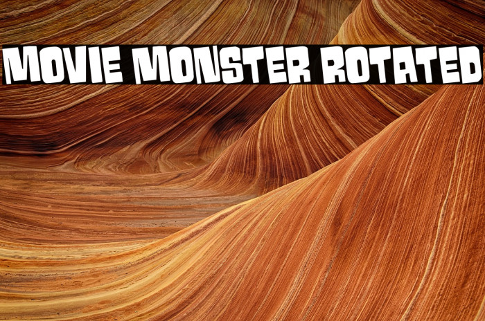 Movie Monster Rotated Example 1