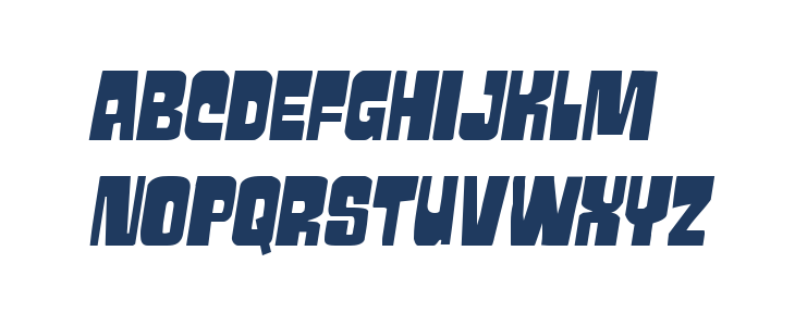 Movie Monster Semi-Italic Lowercase