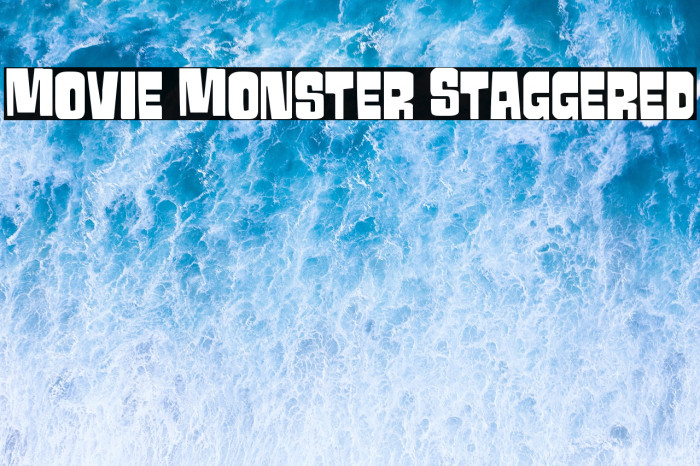 Movie Monster Staggered Example 2