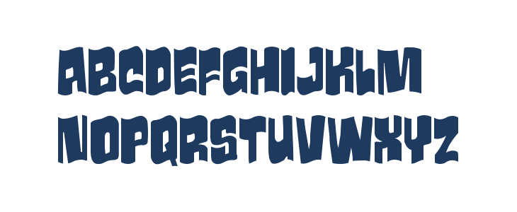Movie Monster Wavy 2 Lowercase