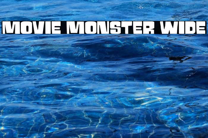 Movie Monster Wide Example 1