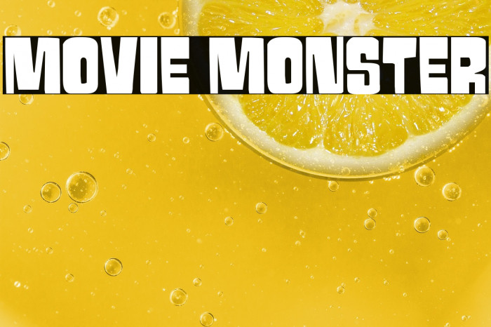 Movie Monster Example 1