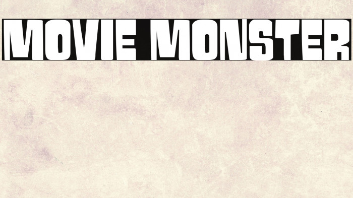 Movie Monster Example 2