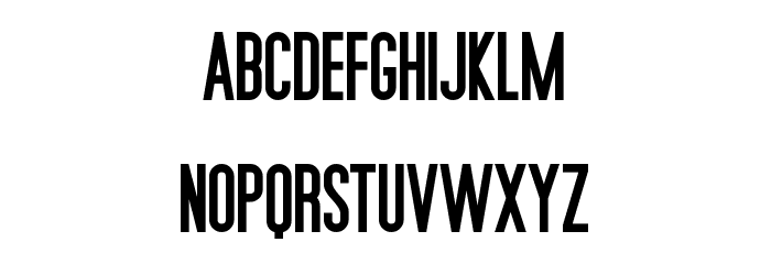 Movie Poster Bold Font LOWERCASE