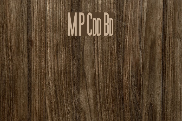 Movie Poster Condensed Bold Example 1