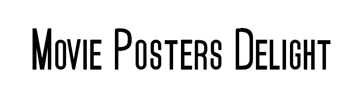 Movie Posters Delight  Free Fonts Download