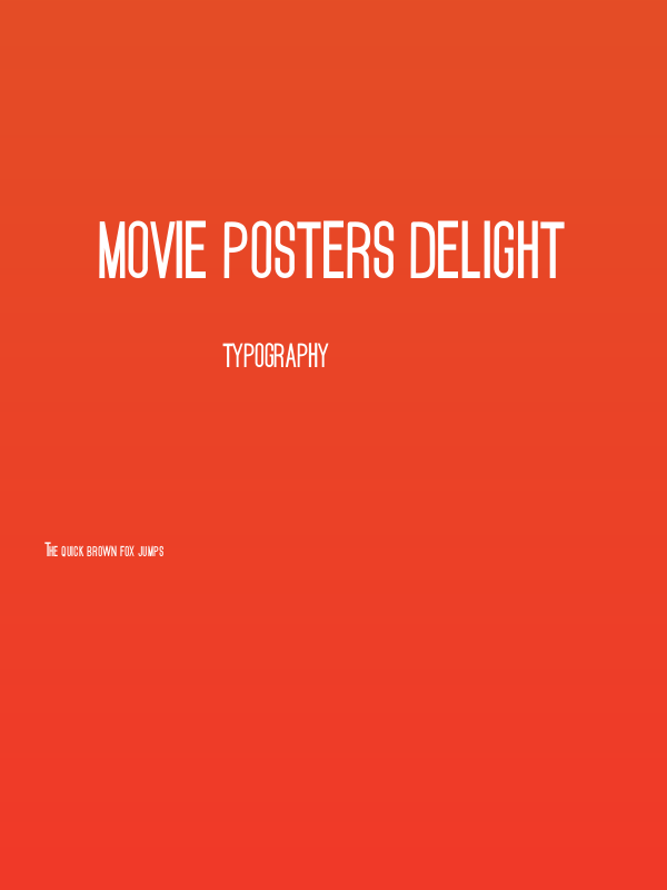 Movie Posters Delight Poster