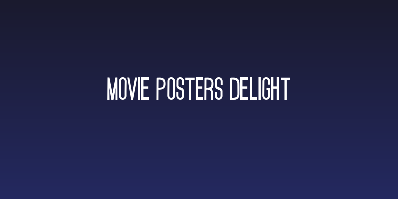 Movie Posters Delight Social Header