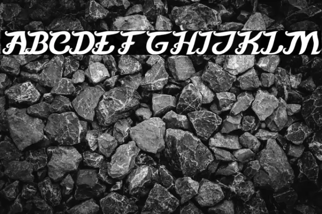 Movie Script Ending Bold Font examples