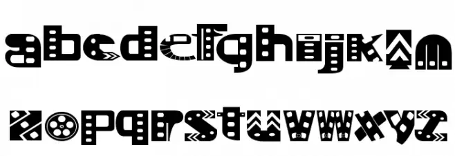 Movie SoundtracK SemiBold फ़ॉन्ट लोअरकेस