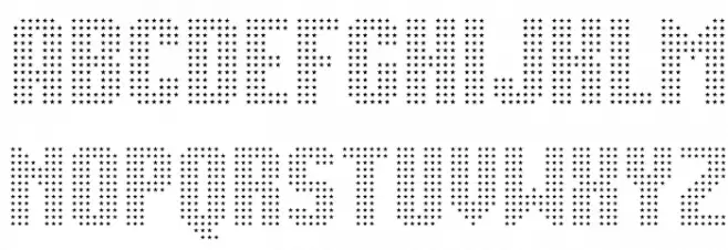 Movie Star Caratteri MINUSCOLO