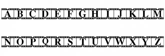 Movie Times Schriftart Groß