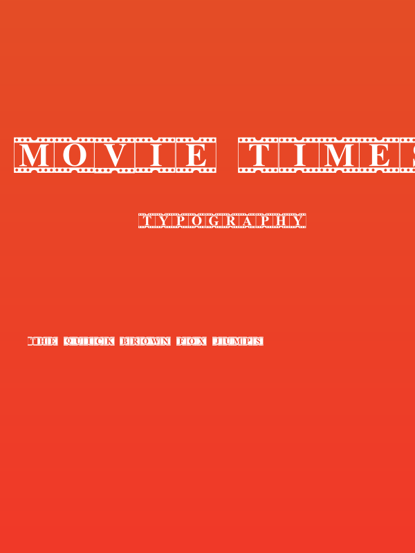 Movie Times Poster