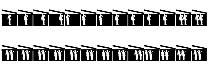 Movieboards Font LOWERCASE