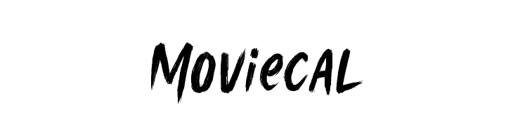 Moviecal  font caratteri gratis