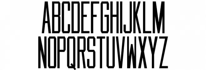 Movies フォント 大文字