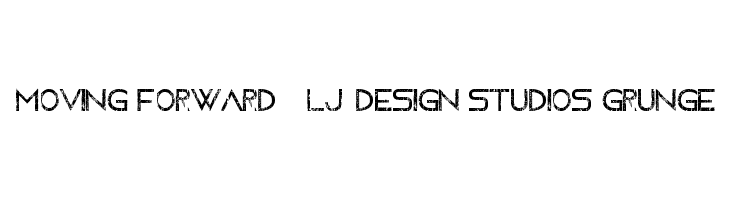 Moving Forward - LJ-Design Studios Grunge  لخطوط تنزيل