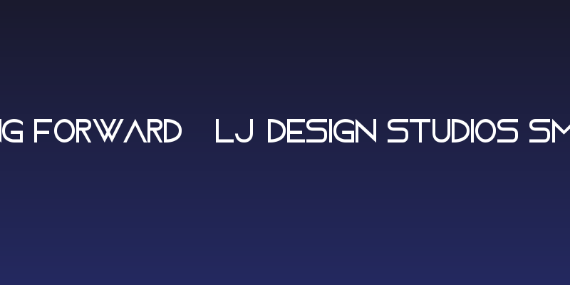Moving Forward - LJ-Design Studios Smooth Social Header