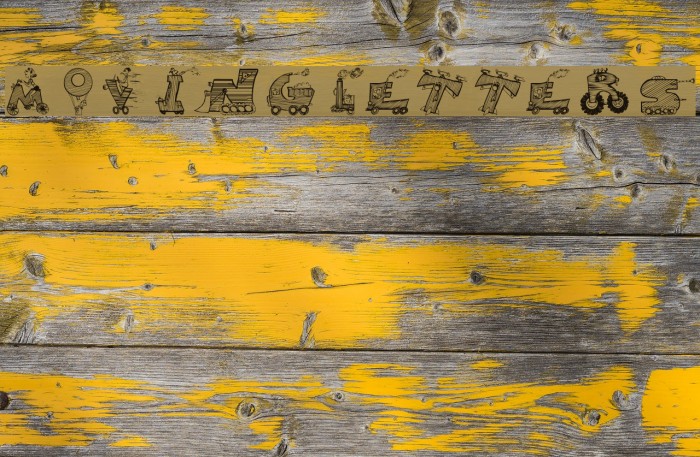 MovingLetters Font examples