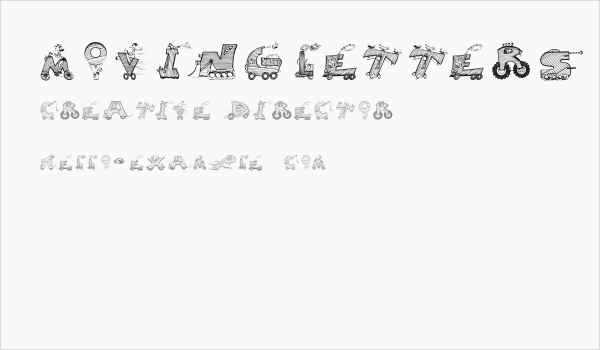 MovingLetters Business Card