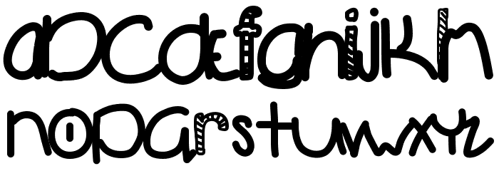 MovingOn Font LOWERCASE
