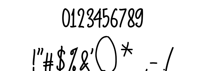 MowgliScript-Regular Font OTHER CHARS