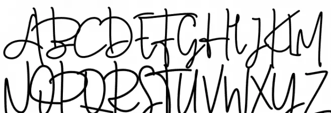 MowgliScript-Regular Schriftart Groß