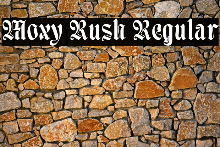 Moxy Rush Regular Example 1