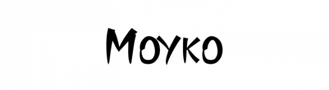 Moyko  नि: शुल्क फ़ॉन्ट्स डाउनलोड