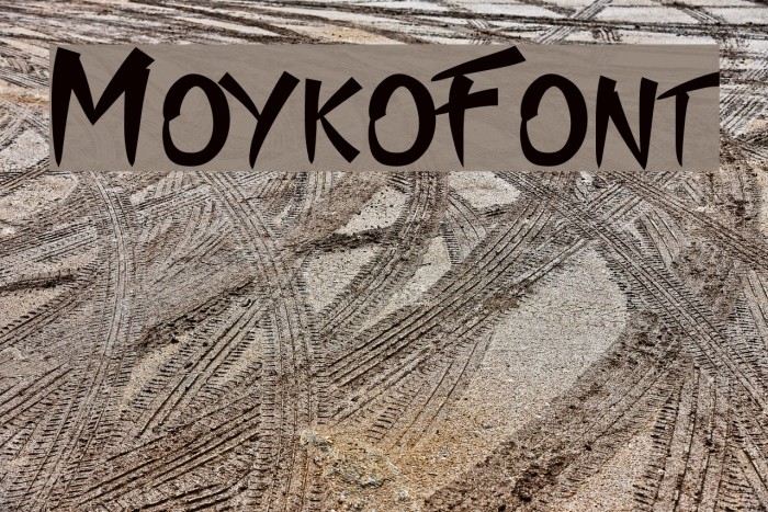 Moyko Font examples