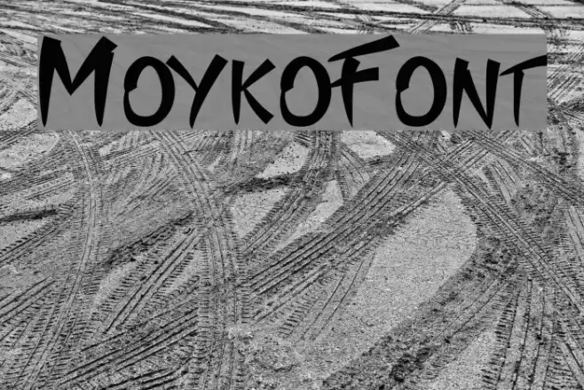 Moyko Font examples