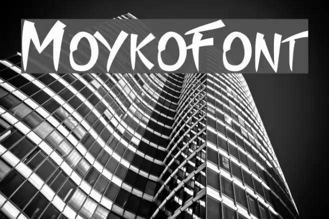 Moyko Font examples