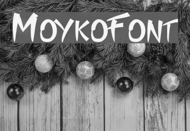 Moyko Font examples
