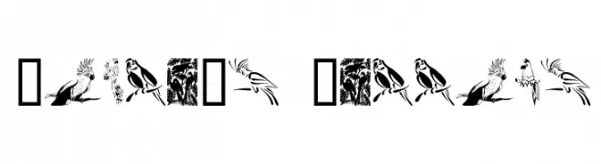 Moyra's Parrots  免费字体下载