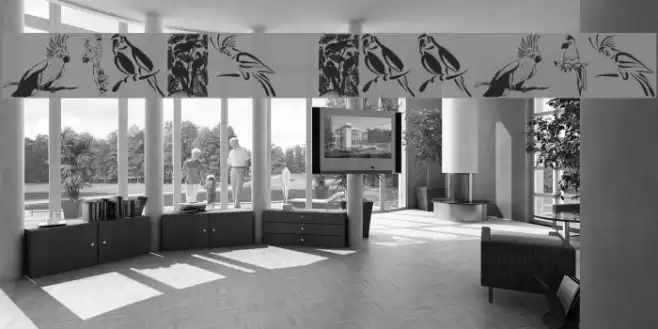 Moyra's Parrots Font examples