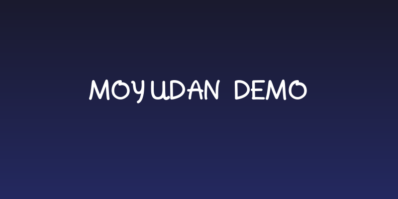 Moyudan Demo Social Header