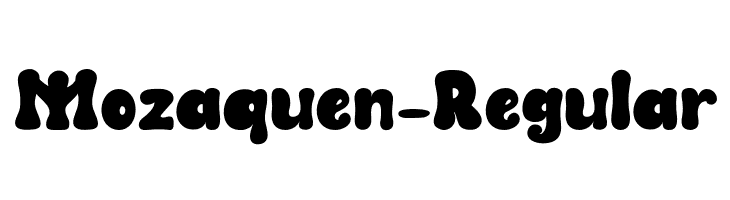 Mozaquen-Regular  font caratteri gratis