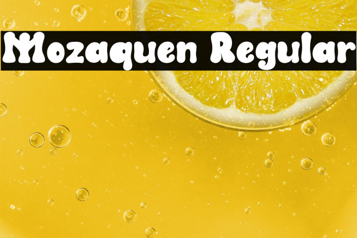 Mozaquen Regular Example 1