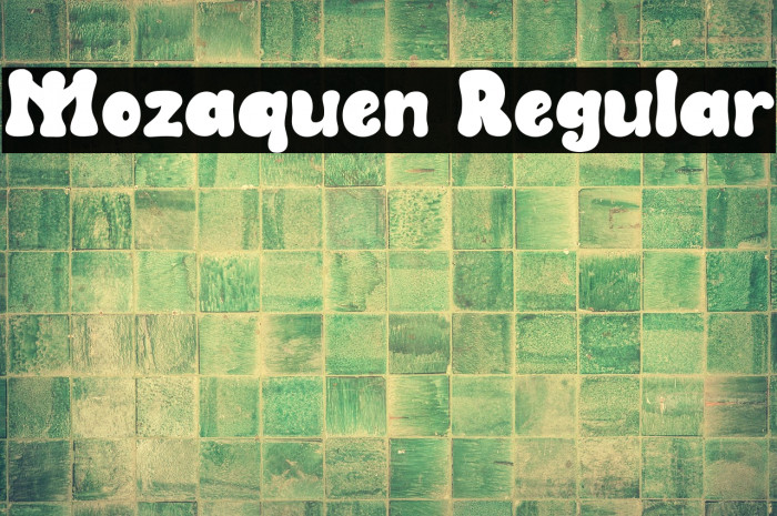 Mozaquen Regular Example 3