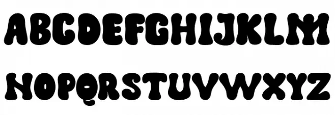 Mozaquen-Regular 字体 大写