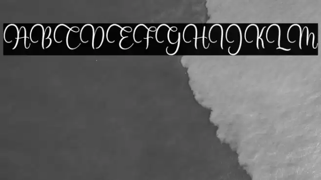 Mozarella Font examples