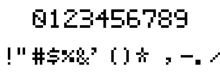 Mozart NBP Font OTHER CHARS